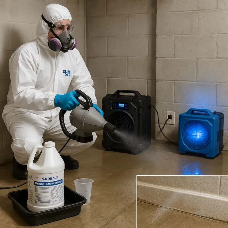 Sanitization and Odor Removal process in Canyon Lake, CA